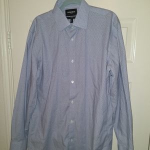 Bonobos Stretch Slim Fit Button Up Long Sleeve Shirt Men's sz XXL